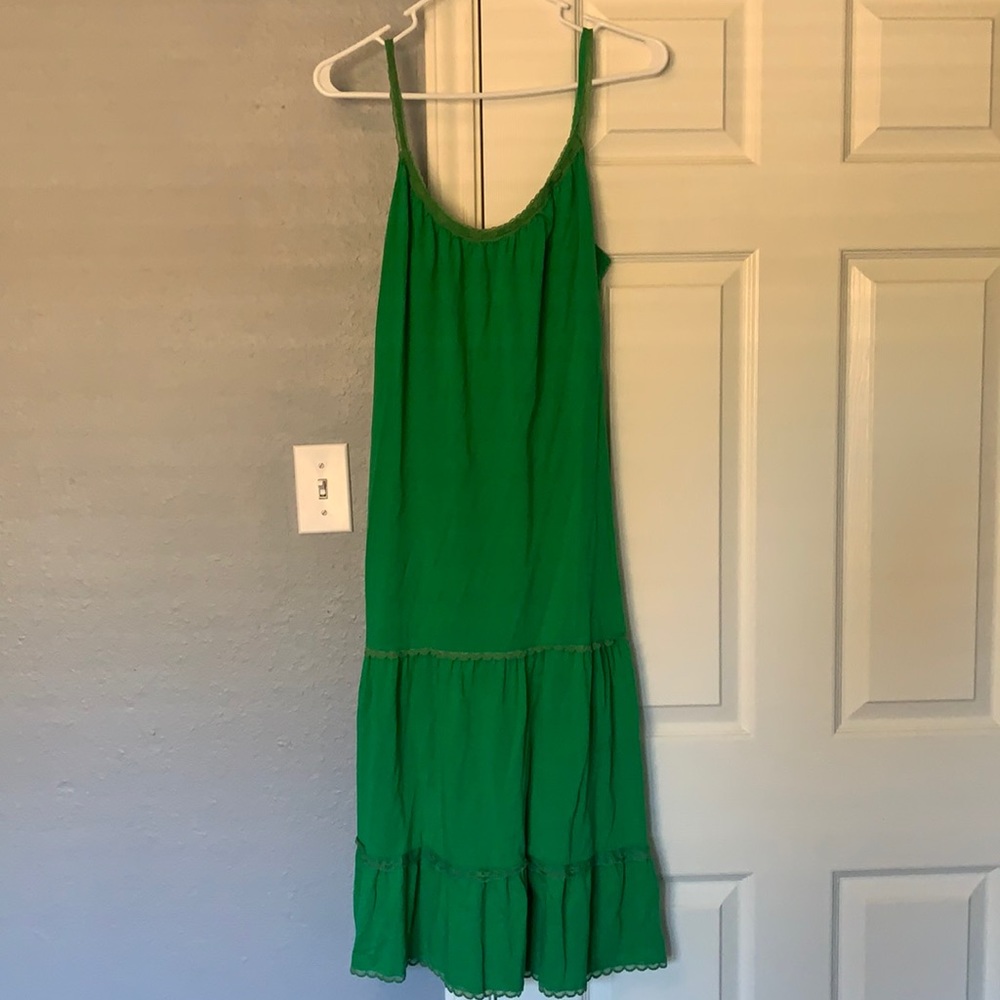 Sweetees Kelly Green Maxi Dress Y2K Vintage NWOT ASO Jessica Simpson